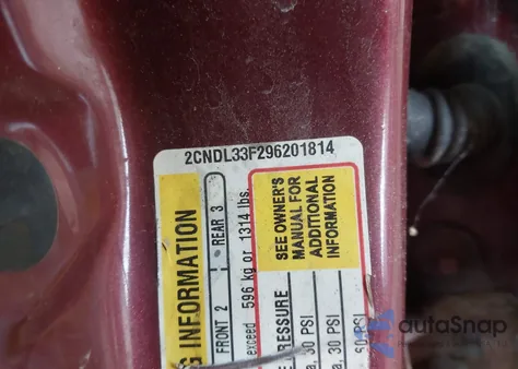 2009 Chevrolet Equinox Lt z USA, uszkodzony, nr VIN 2CNDL33F296201814